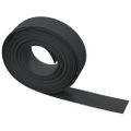 vidaXL Záhradné obruby 5 ks čierne 10 m 15 cm polyetylén