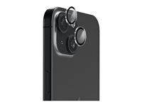 Chránič na objektív pre mobilný telefón - priesvitná - pre Apple iPhone 15, 15 Plus