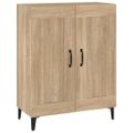 vidaXL Komoda vo farbe dubu sonoma 69,5x34x90 cm spracované drevo