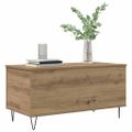vidaXL Konferenčný stolík dub artisan 90 x 44.5 x 45 cm