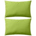 vidaXL Vankúše do exteriéru 2 ks jablkovo zelené 60x40 cm