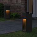 vidaXL Solárna LED chodníková lampa 2 ks Teplá biela 18 x 18 x 50 cm