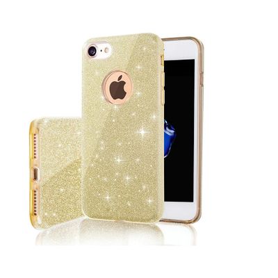 Glitter 3in1 case for Xiaomi Redmi 14C 4G/ 14C 5G / Redmi A4 / POCO C75 gold