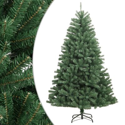 vidaXL Umelý výklopný vianočný stromček so stojanom zelený 150 cm