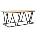 vidaXL Konferenčný stolík Sonoma dub 100 x 50 x 40 cm