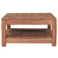 vidaXL Konferenčný stolík 68x67x35 cm masívne teakové drevo