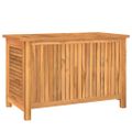 vidaXL Záhradný úložný box s vreckom 90x50x58 cm masívny teak