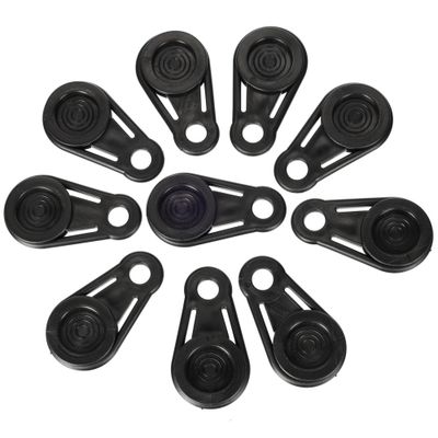 Sada úchytů s okem pro upevnění plachty TRAILER TARP HOOK SET 1, 10ks SIXTOL