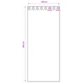 vidaXL Záclony na zatemnenie s krúžkami 2 ks Víno červené 225 x 140 cm