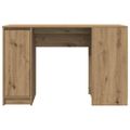 vidaXL Stôl dub artisan 120x42x76 cm kompozitné drevo