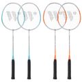 Súprava rakiet na bedminton WISH Steeltec 416K