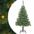 vidaXL Vianočný stromček Zelená 180 cm PVC