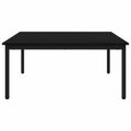 vidaXL Konferenčný stolík Čierny dub 100 x 100 x 45 cm