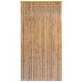 vidaXL Záves proti hmyzu do dverí, bambus 120x220 cm