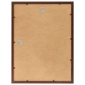 vidaXL Fotorámiky na stenu, koláž 3 ks, hnedé 40x50 cm, MDF