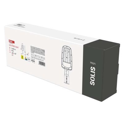 Pouličné verejné LED svietidlo SOLIS 30W, 3600 lm, neutrálna biela