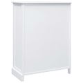 vidaXL Komoda s 10 zásuvkami biela 113x30x79 cm drevená
