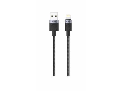 Kábel iPEAX 90010107 USB/Lightning 1,5 m čierny