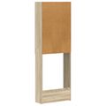 vidaXL Toaletná skriňa BREDA Dub sonoma 66 x 25,5 x 190 cm