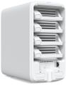 Ubiquiti UniFi UNAS 4 W - NAS server, 4x 3,5" slot HDD, 2x M.2 NVMe SSD slot, RAID, 2.5GbE, 5Gbps USB-C, PoE+++, biely NAS, 4× HDD pozície, 2× M.2 NVMe, 2,5 GbE, USB-C, PoE+++, ARM Cortex-A55, 4GB RAM, Bluetooth, LCD displej