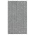 vidaXL Strešný panel 36 ks Strieborná 80 x 45 cm Pozinkovaná oceľ