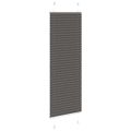 vidaXL plisovaná roleta čierna 40x100 cm Šírka látky 39,4 cm