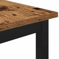 vidaXL lavička Staré drevo 80 x 35 x 45 cm Kompozitné drevo
