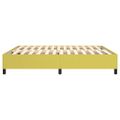 vidaXL Posteľný rám s boxspringom zelená 180x200 cm látka