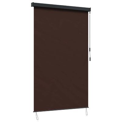 vidaXL Roleta Hnedá 160 x 250 cm Textil a hliník