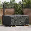 vidaXL Obal na nábytok Jednofarebný Čierna 200 x 150 x 85 cm 210D