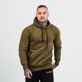 Mikina Athlete Military Green Black - GymBeam, veľkosť L, 47% cotton, 48% viscose, 5% elastan