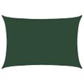 vidaXL Tieniaca plachta 160 g/m² tmavozelená 5x7 m HDPE