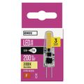 LED žiarovka Classic JC / G4 / 1,9 W (21 W) / 200 lm / teplá biela