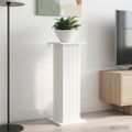 vidaXL Stojan na rastliny 2 ks Biela 30,5 x 30 x 80,5 cm