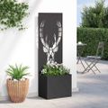 vidaXL Záhradná clona na súkromie Čierna 50 x 32 x 150 cm