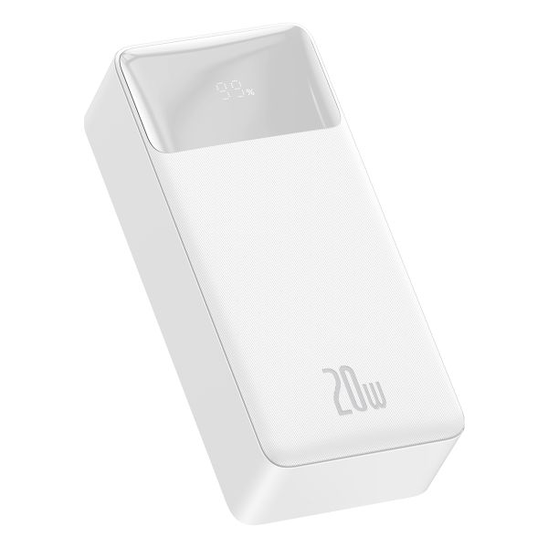 PowerBank Baseus Bipow 20W 30000mAh biela