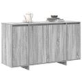 vidaXL Servírovacia skriňa Sivý Sonoma 135 x 41 x 75 cm