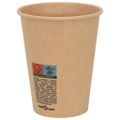 vidaXL Papierové šálky na kávu 1000 ks 12oz 300ml hnedá