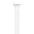 vidaXL Lodné lano biele 18 mm 25 m polypropylén