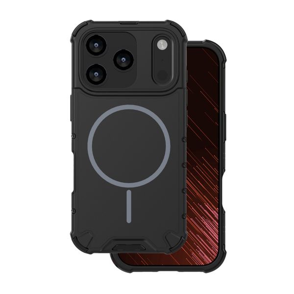 Ochranné puzdro Defender 2v1 Mag pre iPhone 17 Pro Max 6,9" čierne