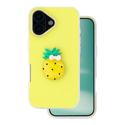 Puzdro Fruit 2v1 pre iPhone 16 6,1" žltá