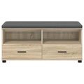 vidaXL Predsieňová lavica Sonoma dub 100 x 38 x 46 cm