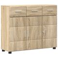 vidaXL Servírovacia skriňa FLORIN 88,5 x 30,5 x 73 cm Sonoma dub