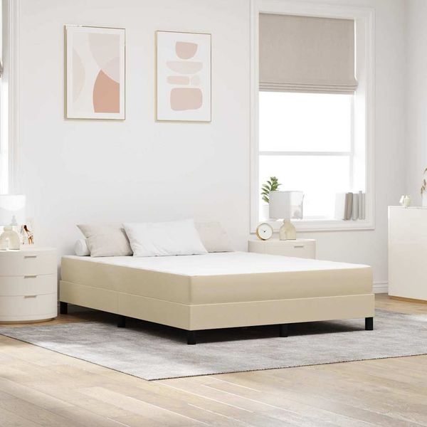 vidaXL Posteľná matrac s matracmi Šalviovo zelená 140 x 200 cm látka