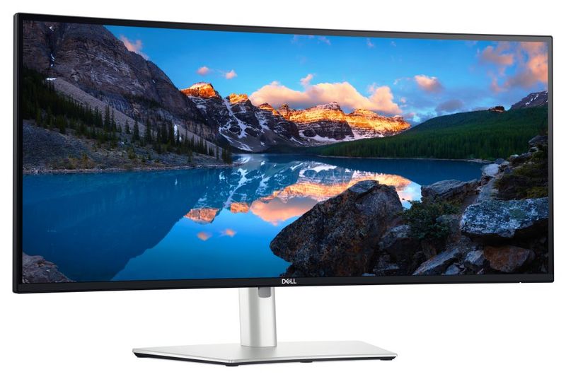 Dell UltraSharp/U3425WE/34,14"/IPS/3440x1440/120Hz/5ms/Blck-Slvr/3R LED monitor, prohnutý, 34,14", IPS, WQHD 3440×1440, 21:9, 5ms, 2000:1, 300cd/m2, HDMI, DisplayPort, 3× USB-C, 5× USB, 2× TB4, LAN
