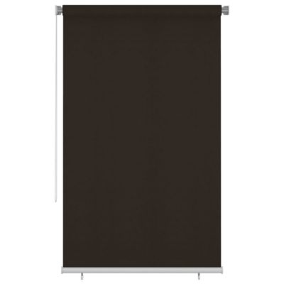 vidaXL Vonkajšia zatemňovacia roleta 140x230 cm hnedá HDPE