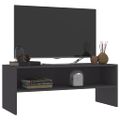 vidaXL TV skrinka sivá 100x40x40 cm drevotrieska