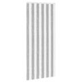 vidaXL Záves proti hmyzu z chenille Šedý a biely 100 x 230 cm 100% PP