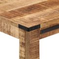 vidaXL Konzolový stolík 60x35x75 cm masívne mangovníkové drevo