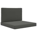 vidaXL Vankúš na vonkajšiu pohovku Polyester Antracitová 80 x 80 cm